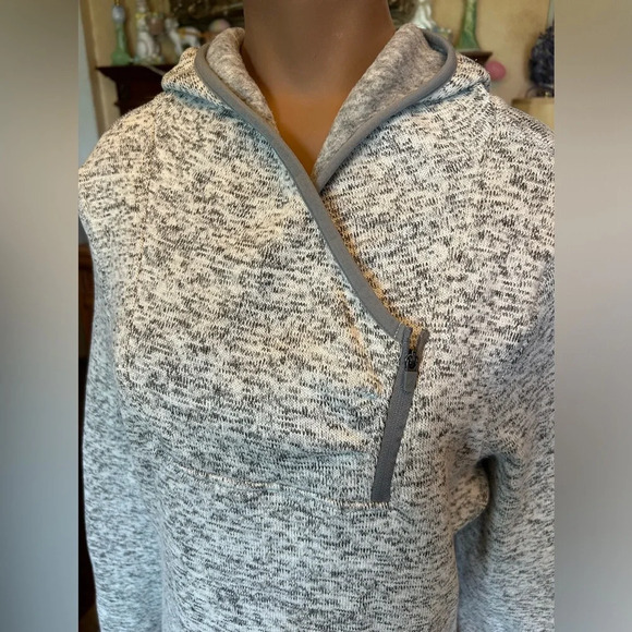 Kyodan Outdoor Gray Hooded Sweatshirt Girls Large - Picture 2 of 6